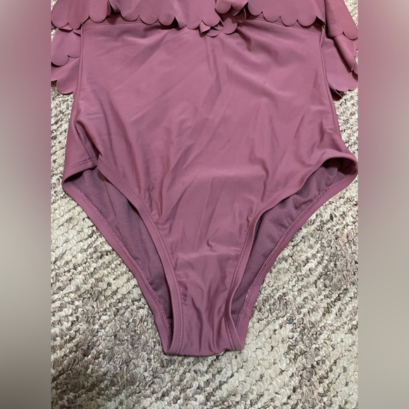 NWT Kona Sol Mauve One Piece Swim Suit - Picture 5 of 11